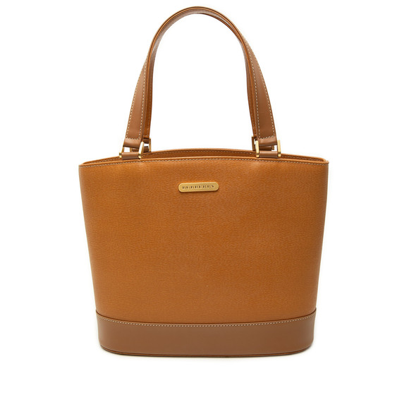 Burberry Handbags - Pre-Loved Burberry Leather Tote